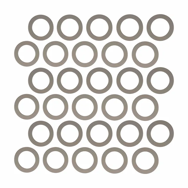 3Racing 3RAC-SW04 cales inox 4mm 0.1/0.2/0.3 x30 réglage