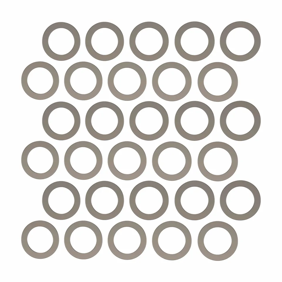 3Racing 3RAC-SW04 cales inox 4mm 0.1/0.2/0.3 x30 réglage