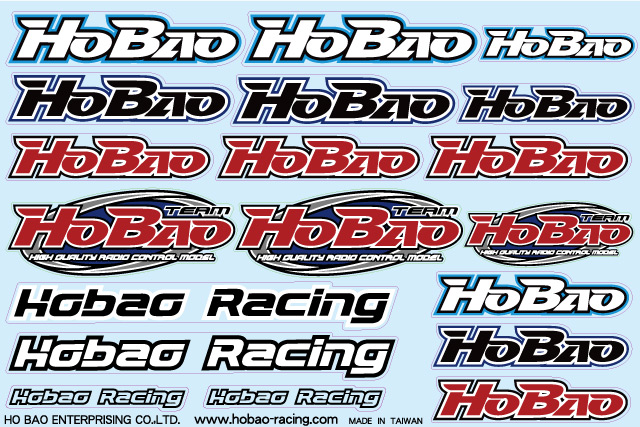 Hobao HB-D1 Racing stickers carrosserie