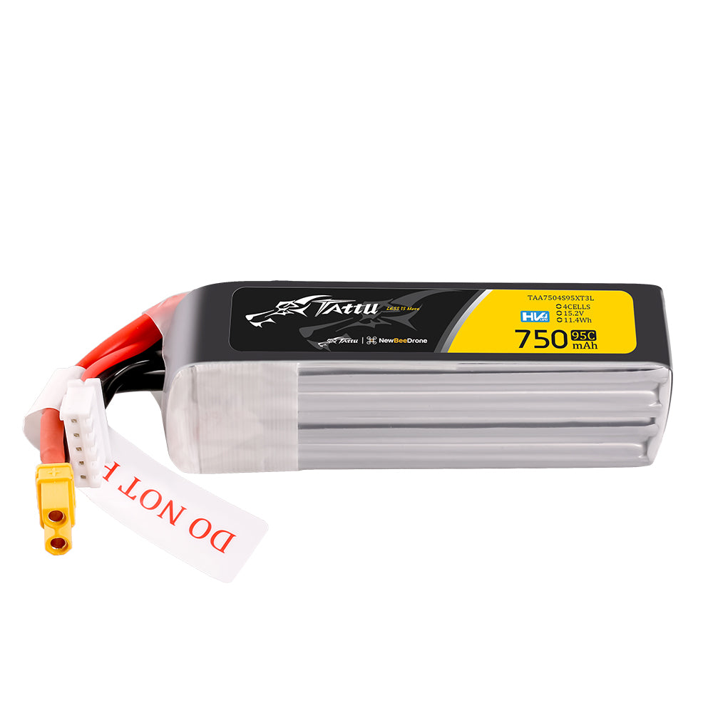 Tattu FPV Classic 750mAh 4S batterie LiPo XT30 95C HV