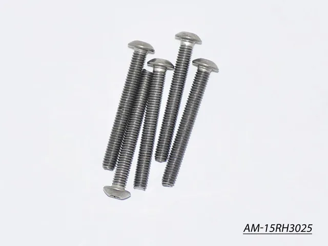 Arrowmax Vis Titane Allen Tête Ronde M3x25 x5 AM-15RH3025