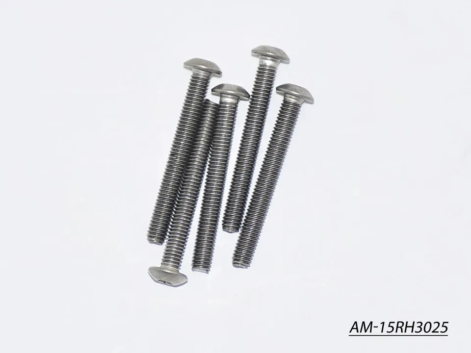 Arrowmax Vis Titane Allen Tête Ronde M3x25 x5 AM-15RH3025