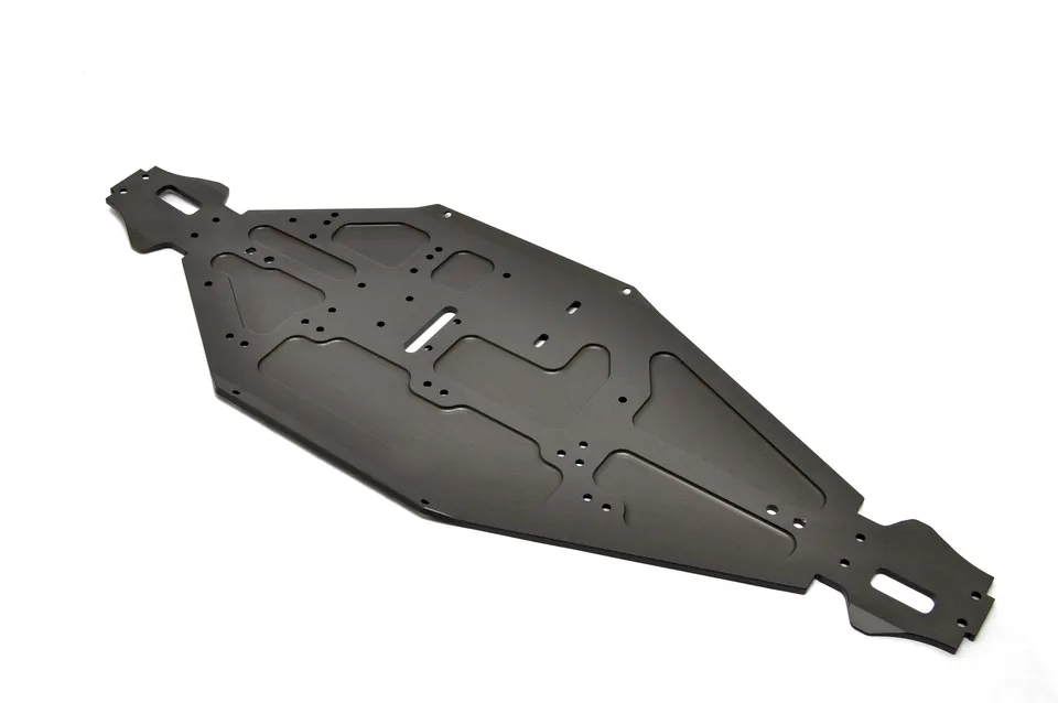 Hobao Hyper SC10 11065 châssis alu allégé CNC électrique