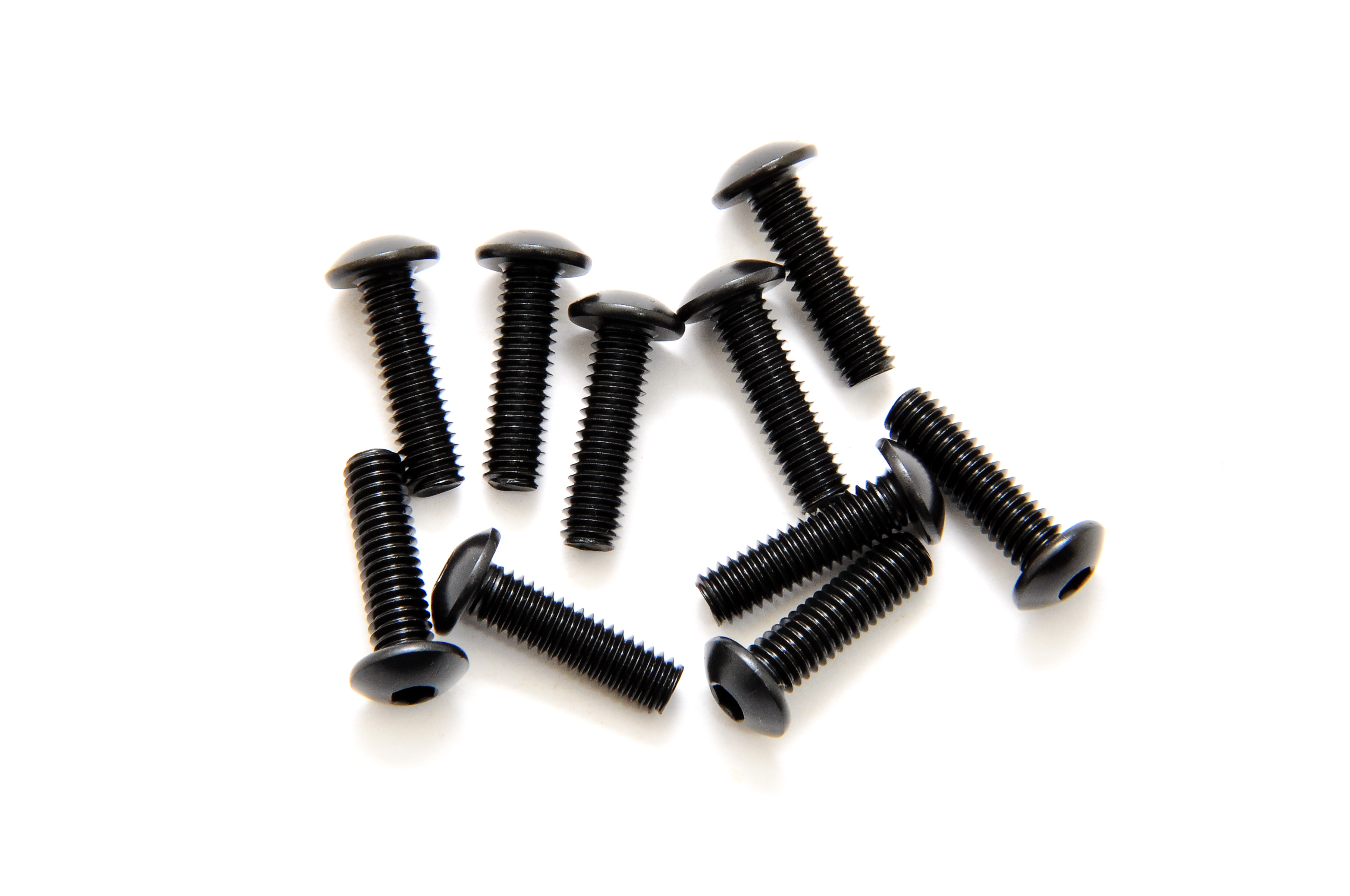 Hobao 33414 Vis M4x14mm Tête Ronde x10