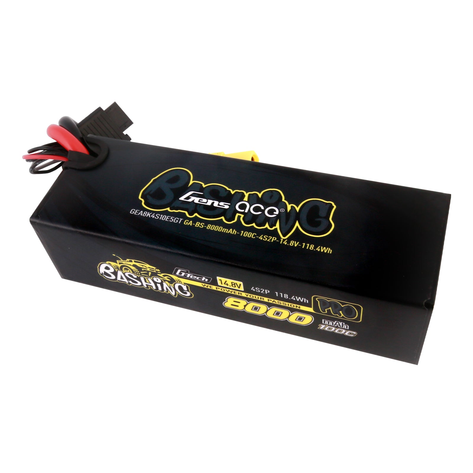 Gens Ace Bashing Pro 8000mAh 4S batterie LiPo EC5 100C
