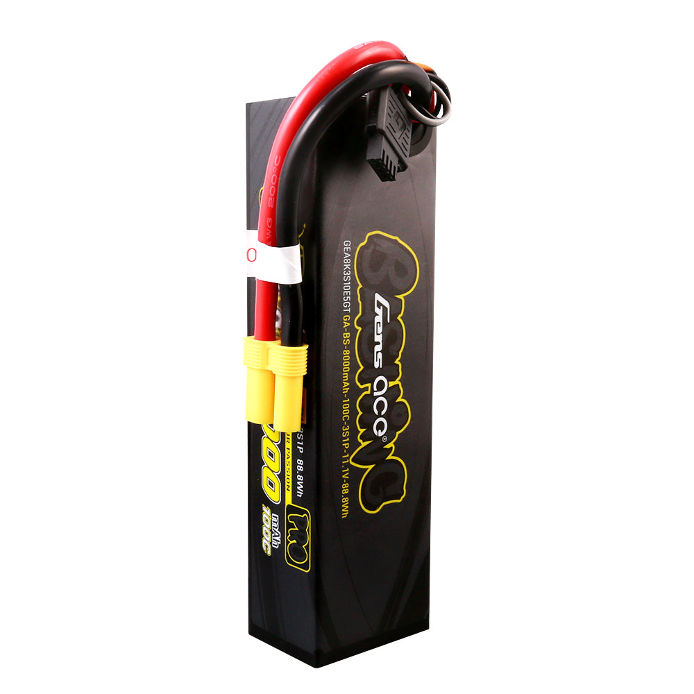 Gens Ace Bashing Pro 8000mAh 3S batterie LiPo 100C EC5