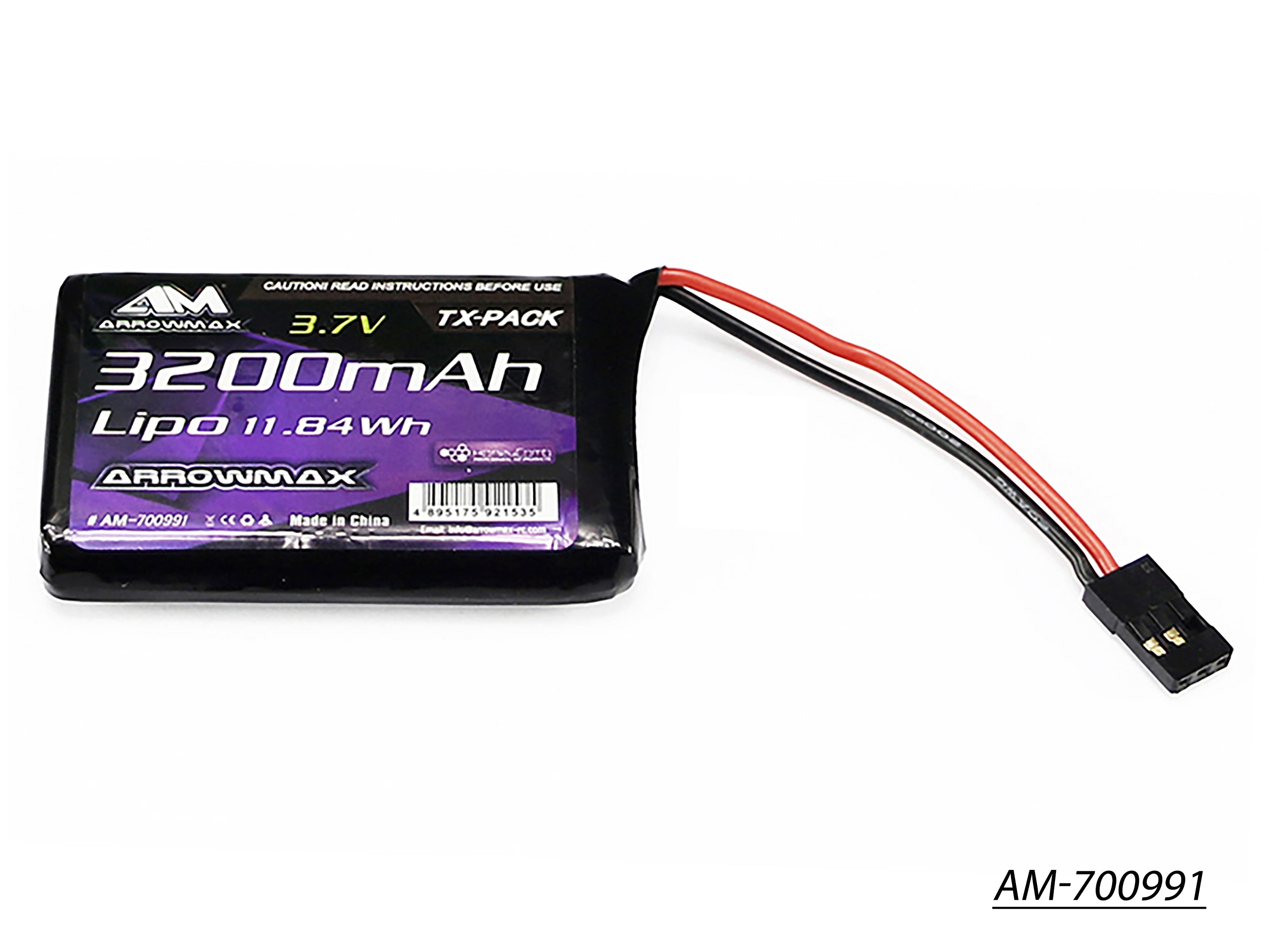 Arrowmax 1S LiPo AM-700991 batterie 3200mAh Sanwa MT-44