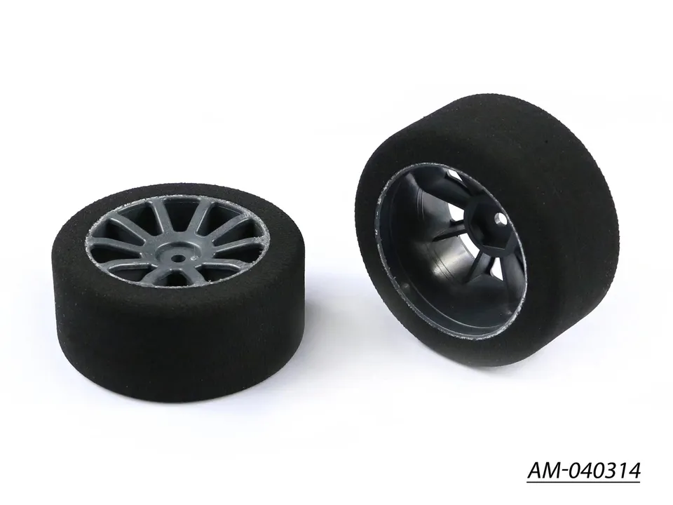 Arrowmax Foam pneus mousse 1/10 arrière 30mm AM-040314 x2
