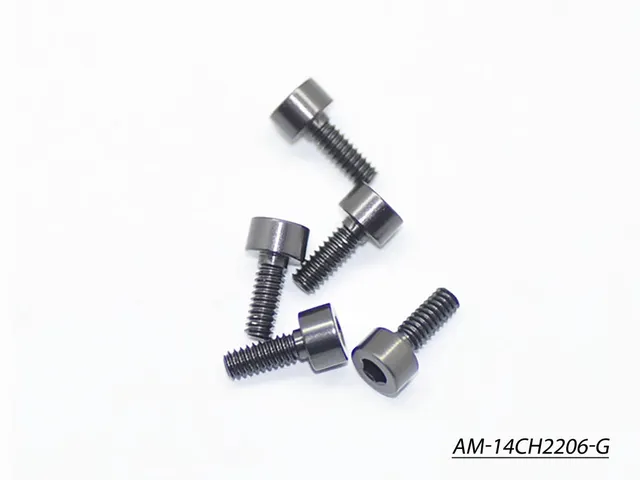 Arrowmax AM-14CH2206-G vis alu M2.2x6 tête cylindrique x5