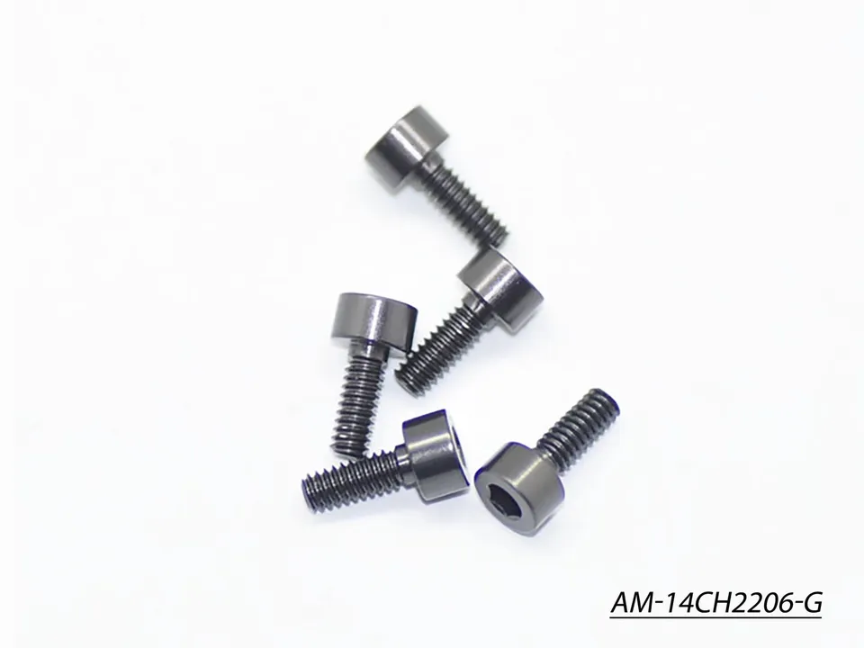 Arrowmax AM-14CH2206-G vis alu M2.2x6 tête cylindrique x5