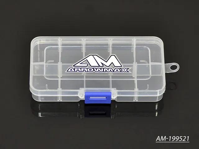Arrowmax AM-199521 boîte rangement 10 cases 132 mm