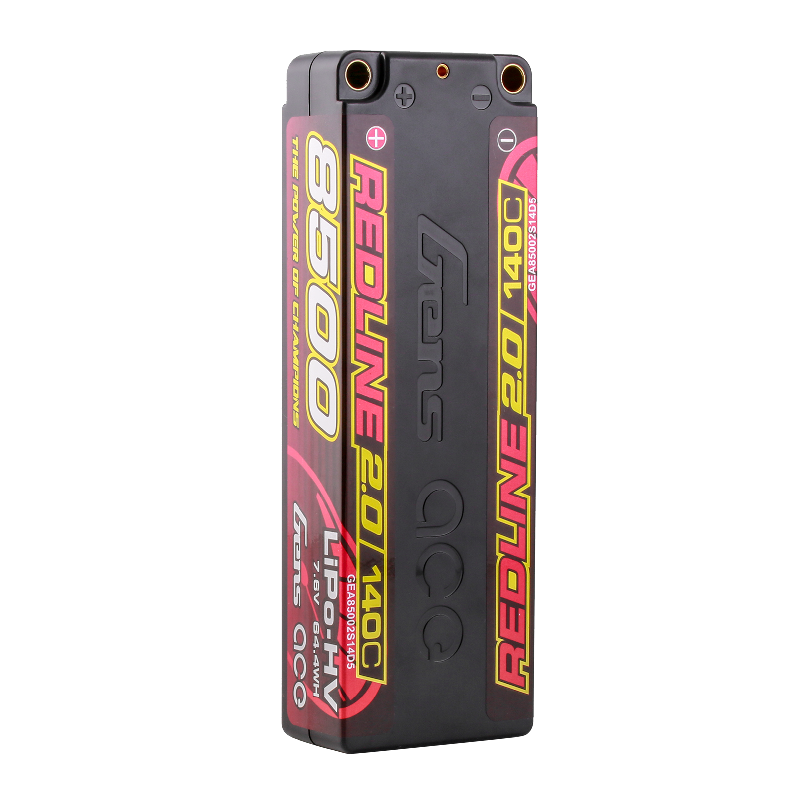 Gens Ace Redline 2.0 8500mAh 2S 140C Batterie Lipo 5mm