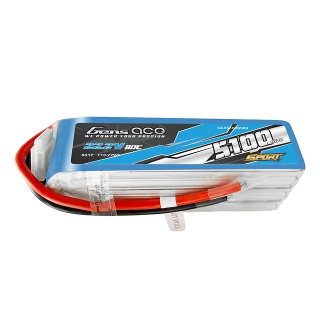 Gens Ace Sport Series batterie LiPo 6S 5100mAh 80C F5B