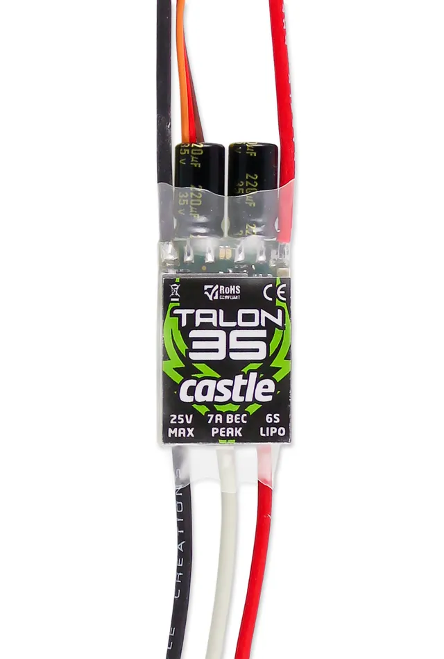 Castle Talon 35 ESC avion / hélico 35A 6S BEC