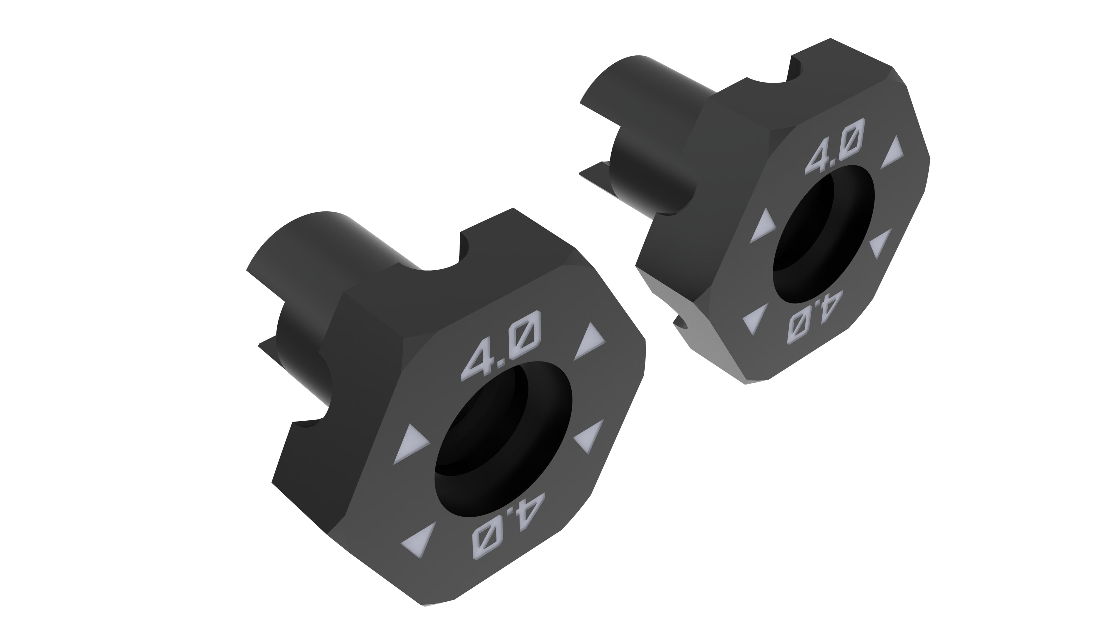 3Racing Cero SAK-Z136B hexagone roue 4,0 mm x2