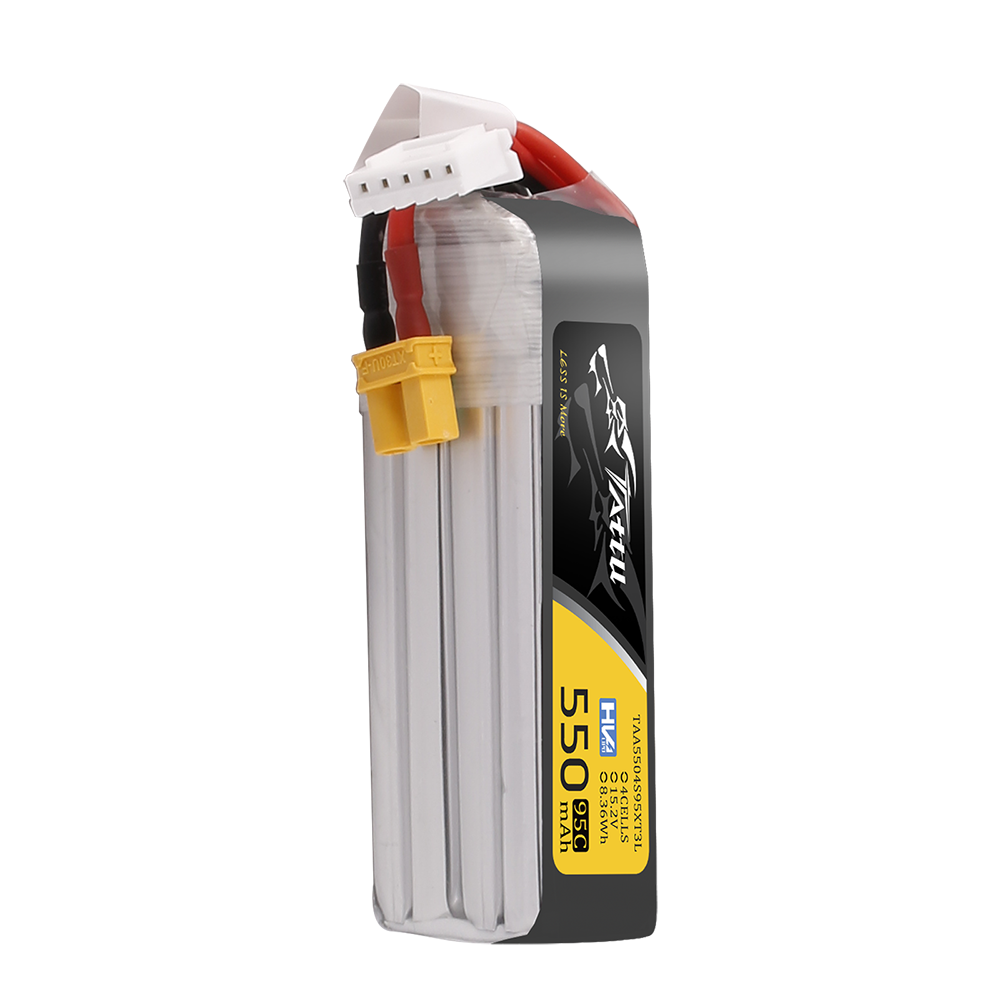 Tattu 550mAh 4S HV 15.2V batterie LiPo 95C XT30