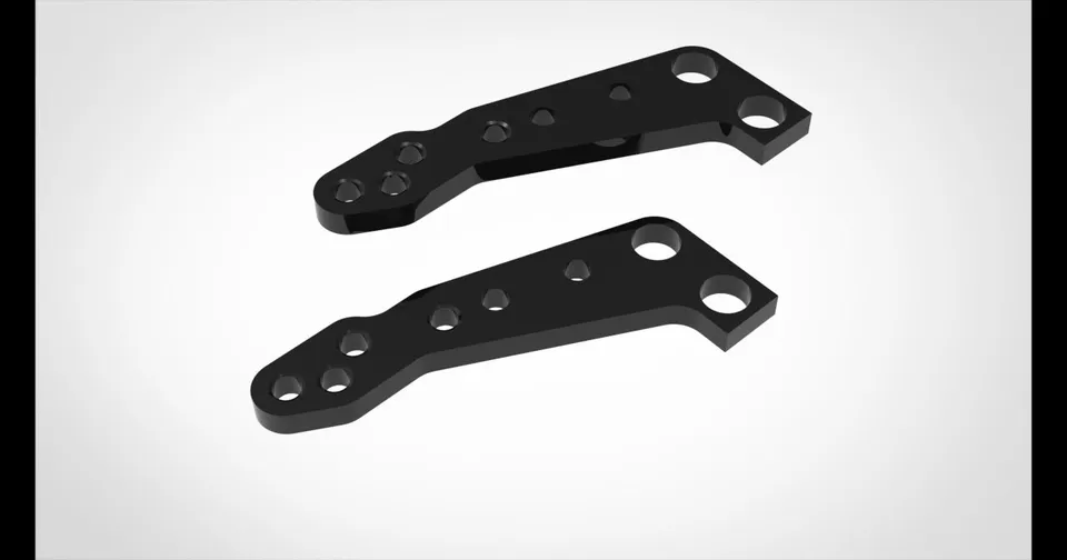 3Racing Cero SAK-CS140 plaque fusée alu 6061 Sport