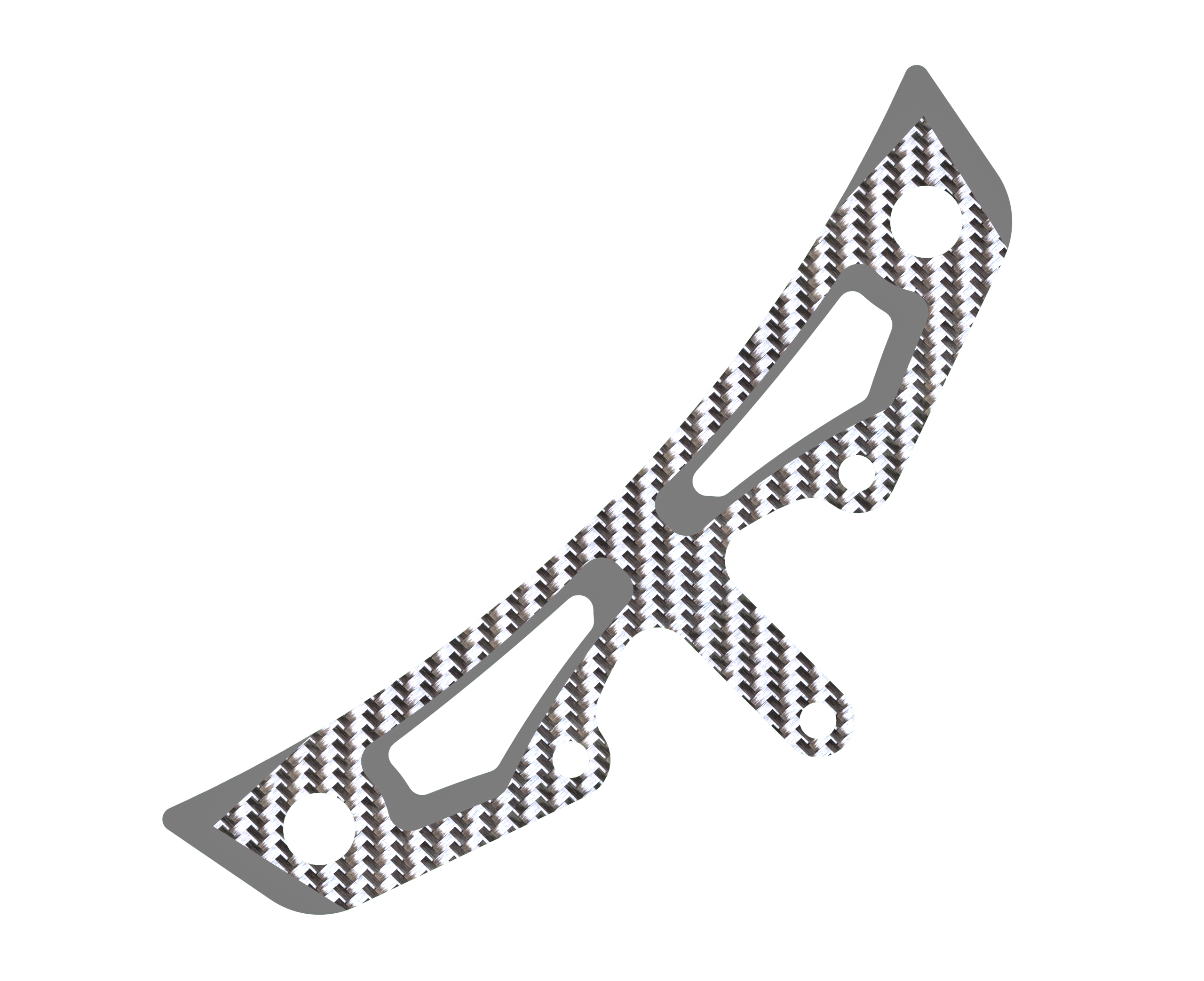 3Racing Cero SAK-Z142 pare-choc supérieur C-FRP