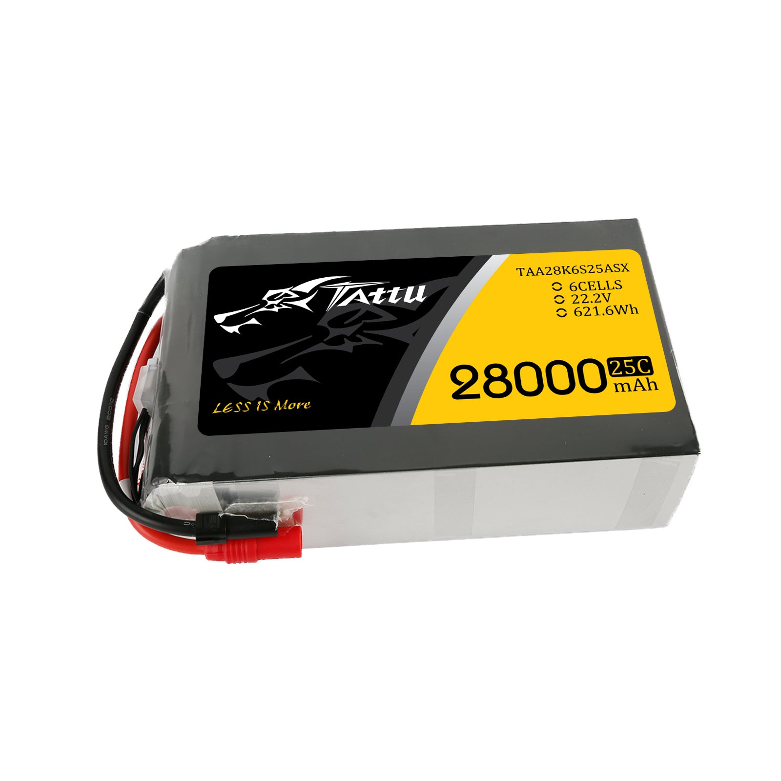 Gens Ace Tattu UAV 28000mAh 6S 25C batterie LiPo 22.2V