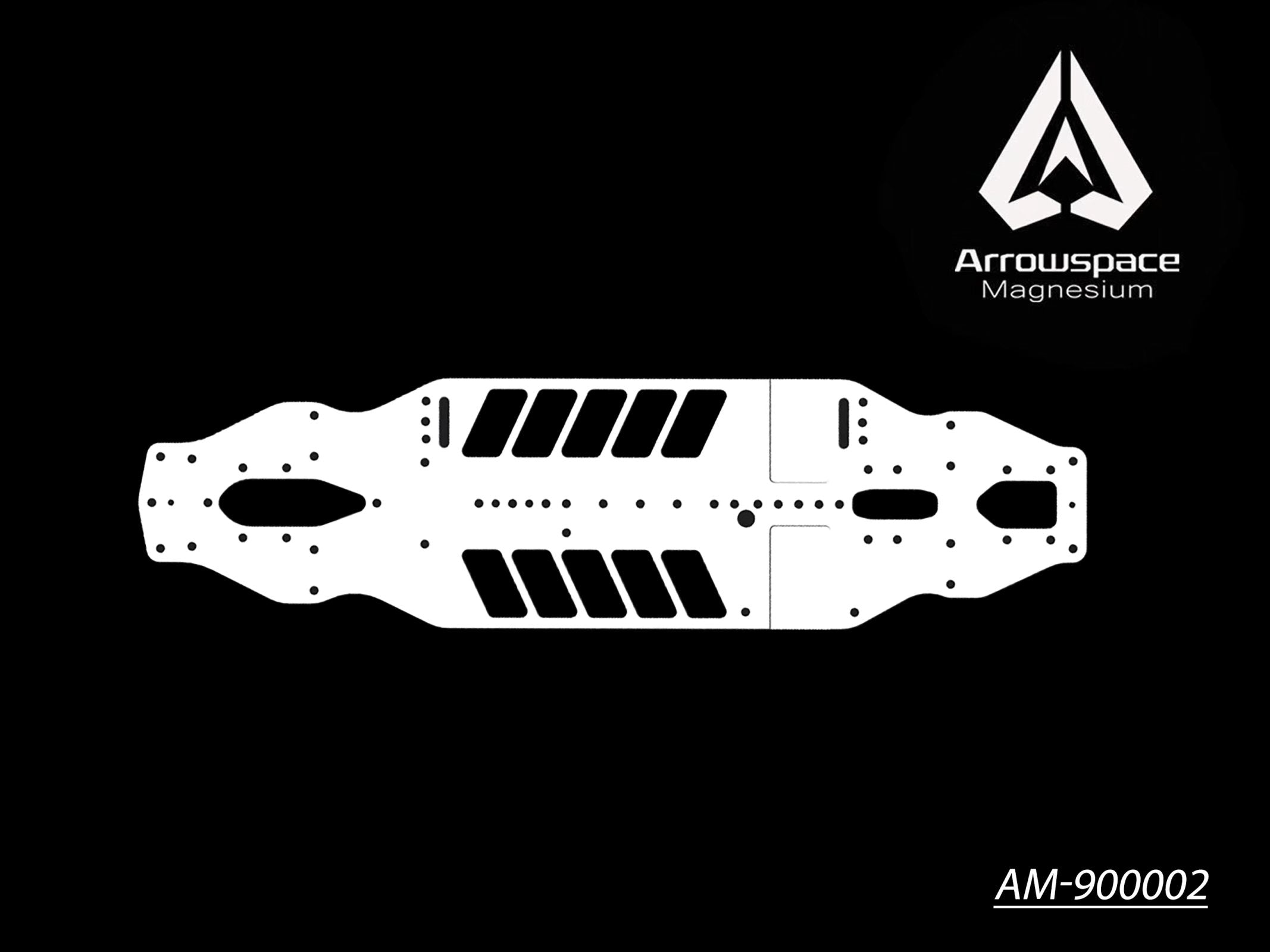 Arrowmax AM-900002 châssis Arrowspace Mg Xray T4'19