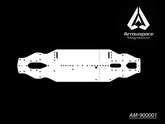 Arrowmax Arrowspace AM-900001 châssis Xray T4'19 magnésium rigide
