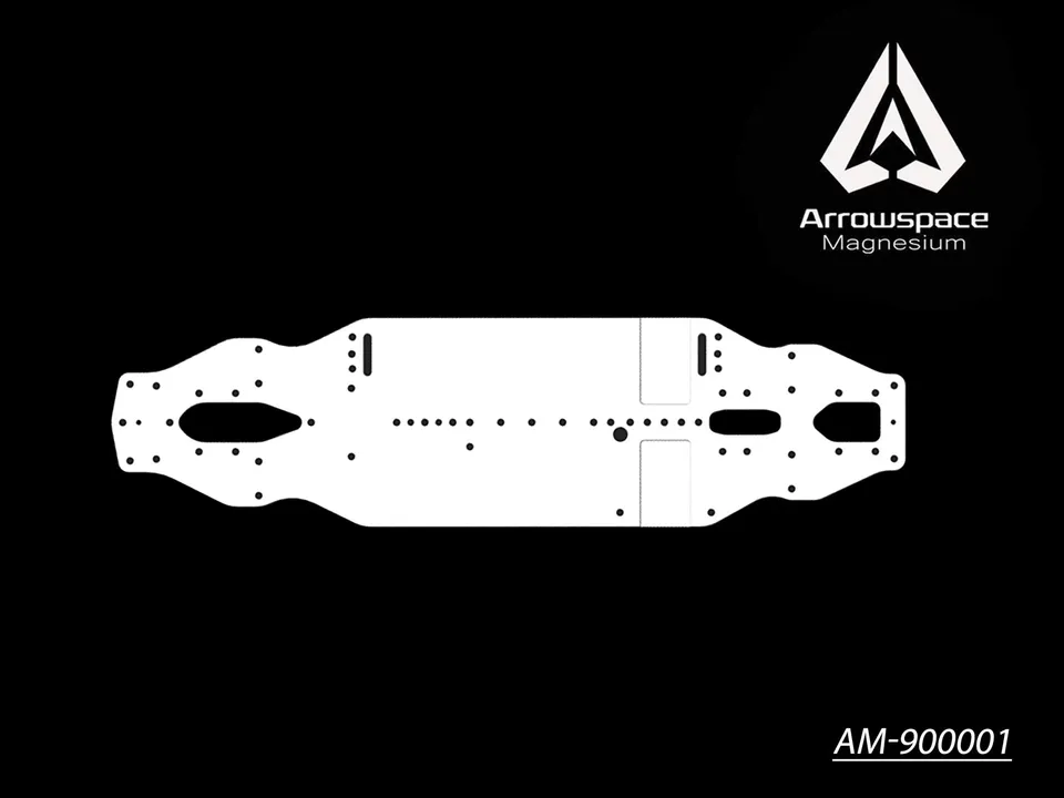 Arrowmax Arrowspace AM-900001 châssis Xray T4'19 magnésium rigide