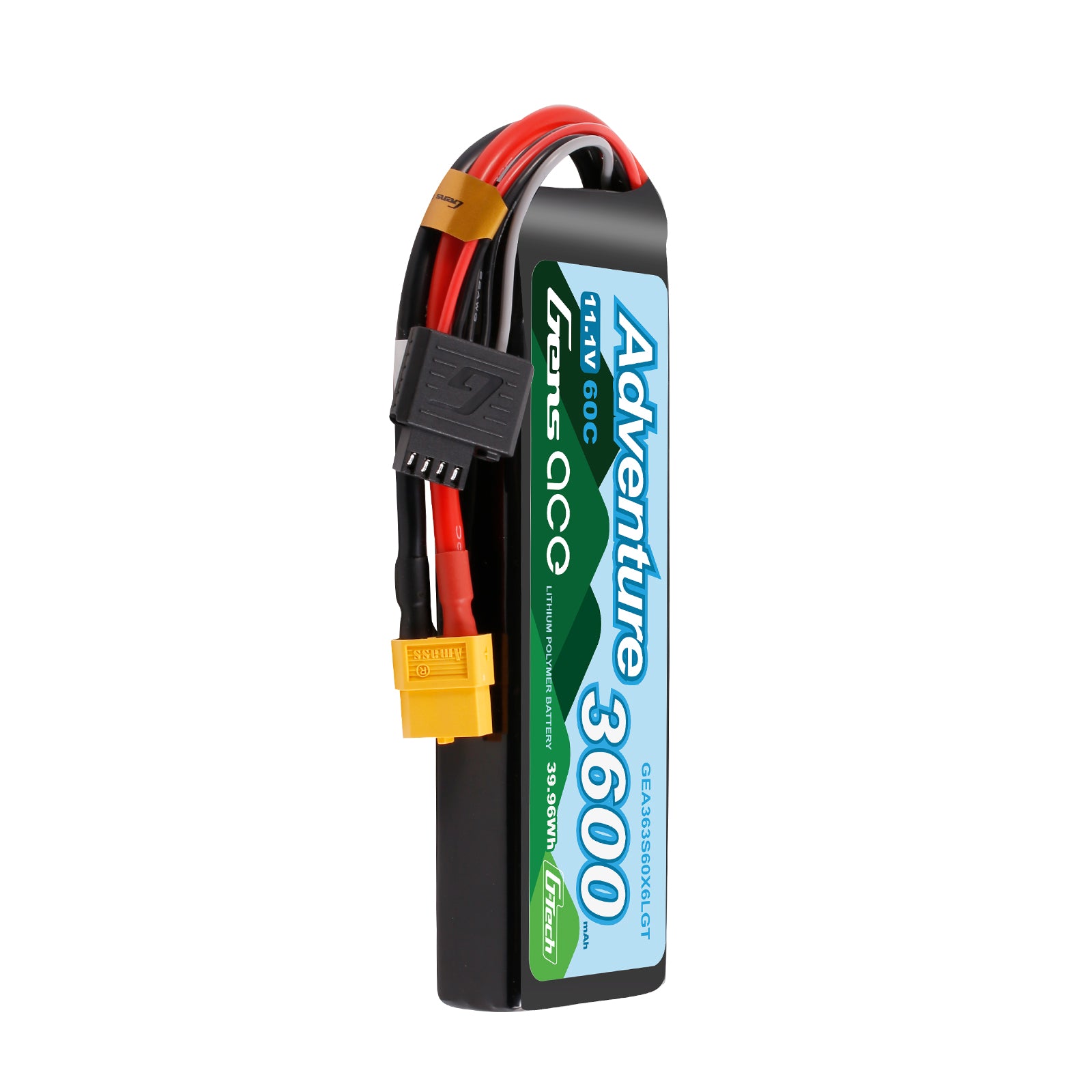 Gens Ace Adventure 3600mAh 3S batterie LiPo HV XT60 60C