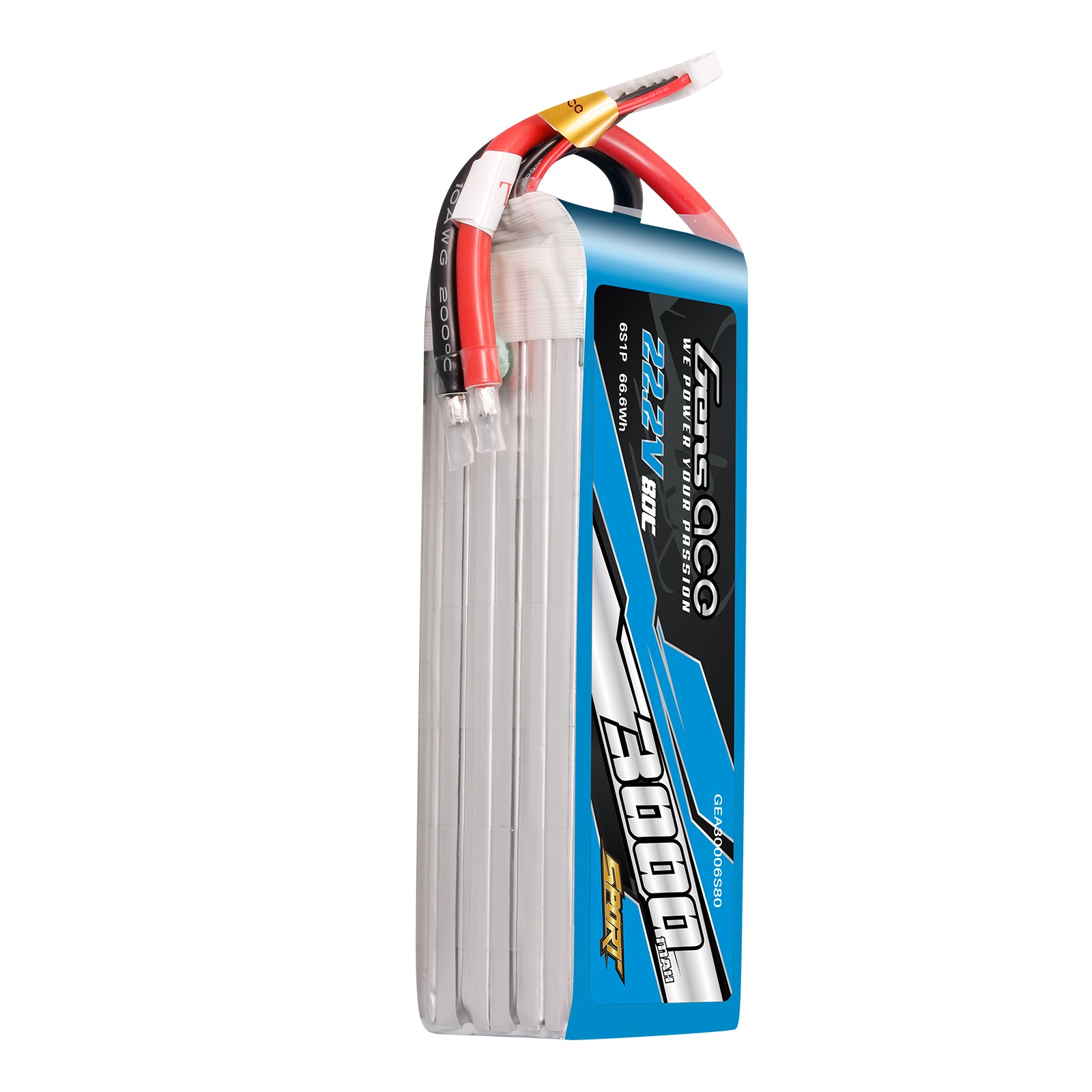 Gens Ace Sport Series 3000mAh 6S batterie LiPo 22,2V F5B