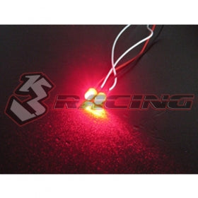 3Racing Parts LED normale 3 mm blanche éclairage RC
