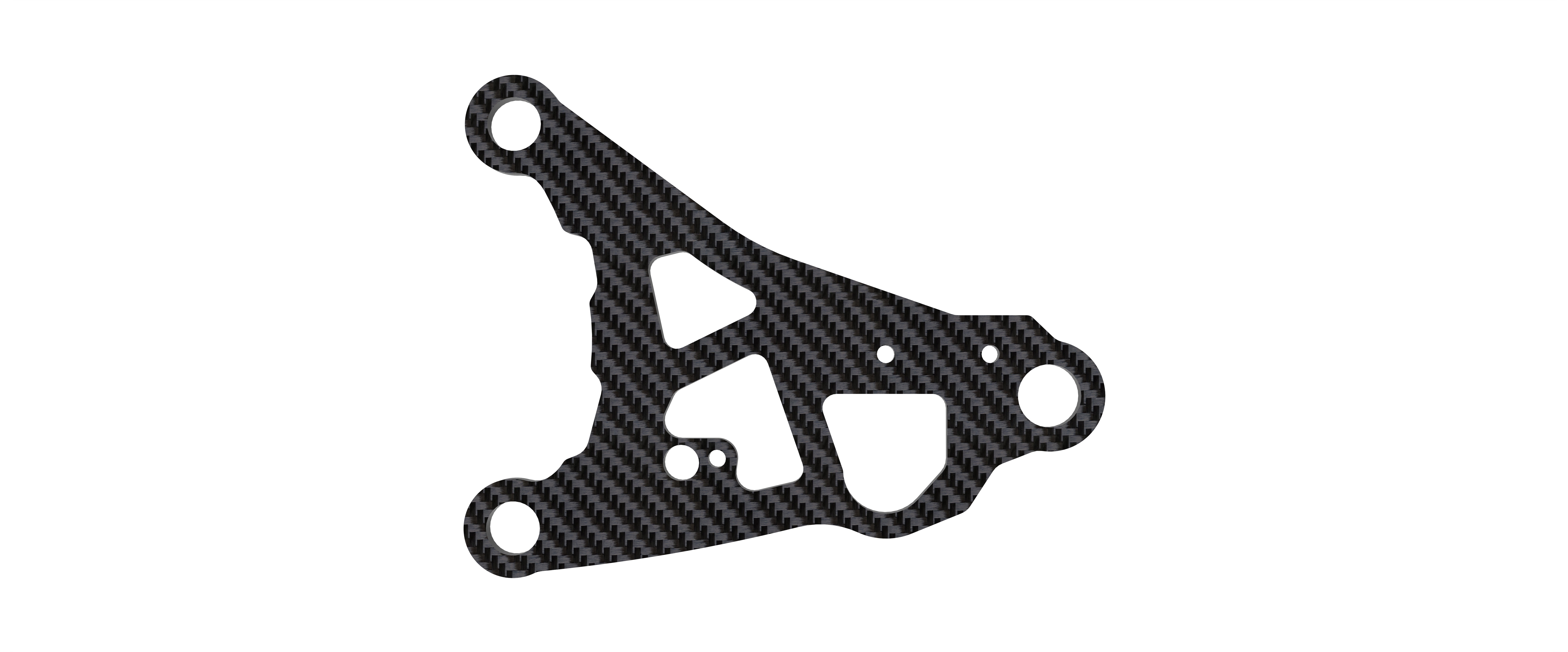 3Racing Cero SAK-C106 triangle arrière graphite