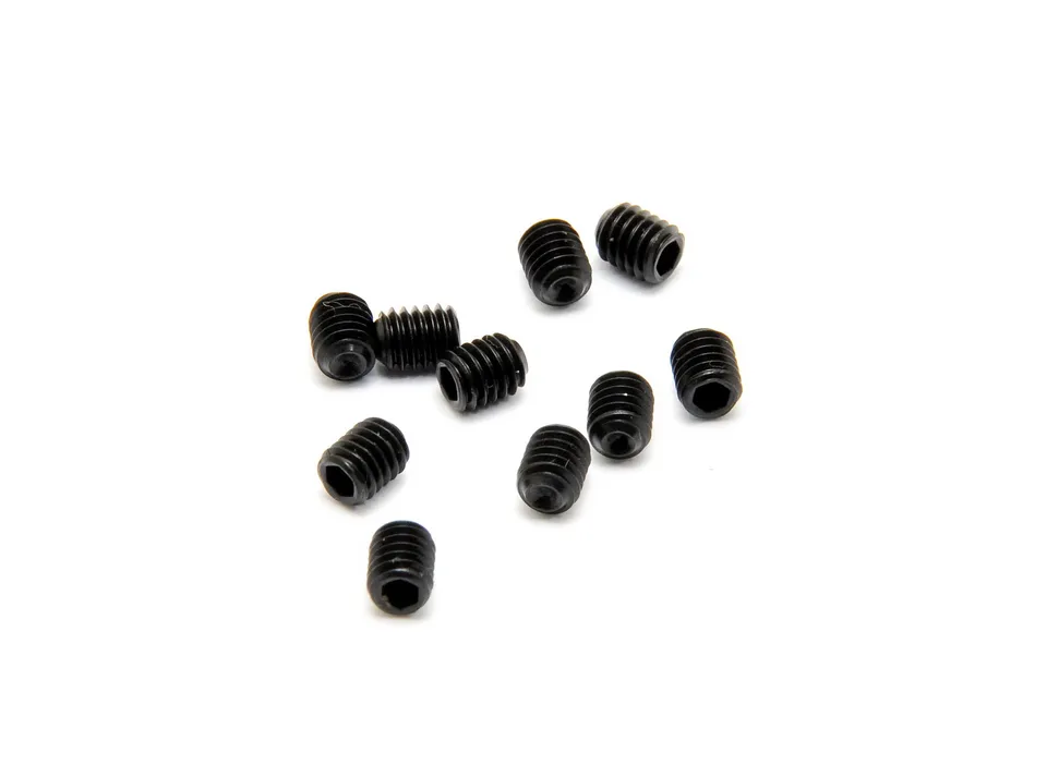 Hobao 38405 Vis sans Tête M4x5mm Hexa 10pcs