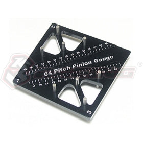 3Racing ST-007 Tools jauge carrossage pignon noir