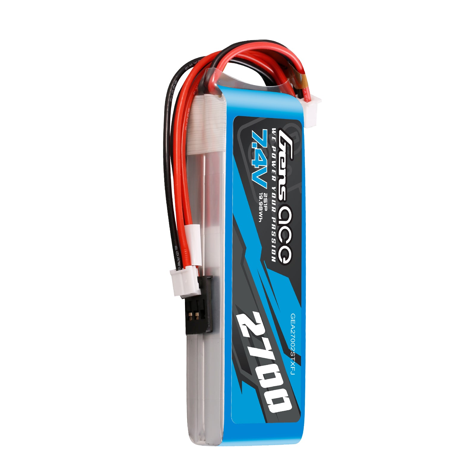 Gens Ace TX/RX 2700mAh 2S batterie LiPo émetteur