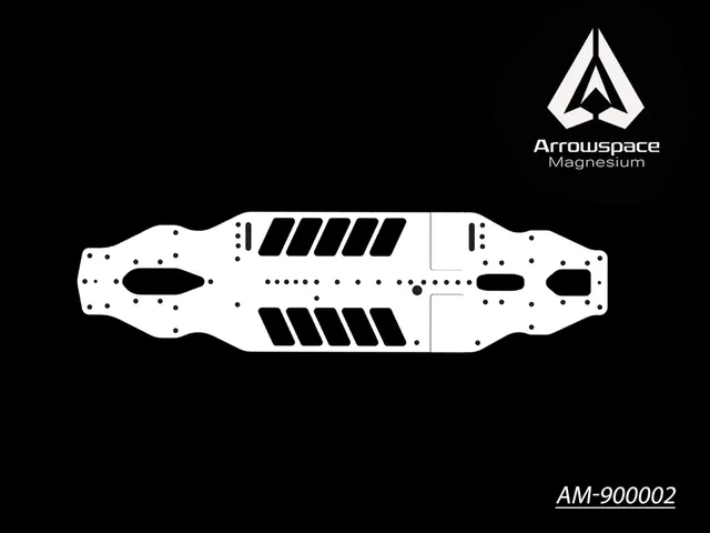 Arrowmax AM-900002 châssis Arrowspace Mg Xray T4'19