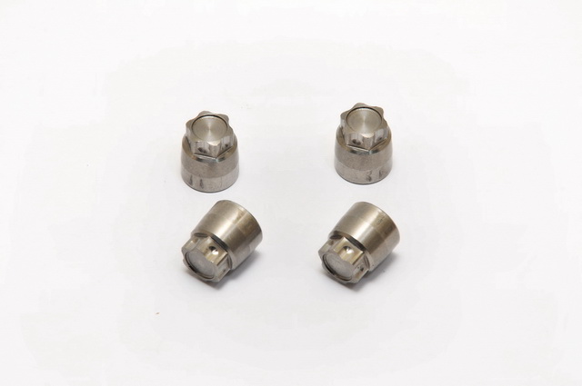 Hobao 230119 Écrou roue alu 4mm flange 4 pcs