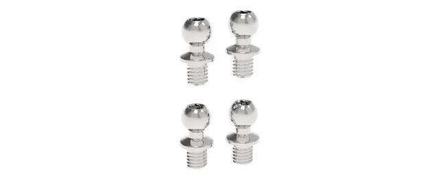 3Racing Parts 3RAC-BS434035 rotule 4,3 mm L 3,5