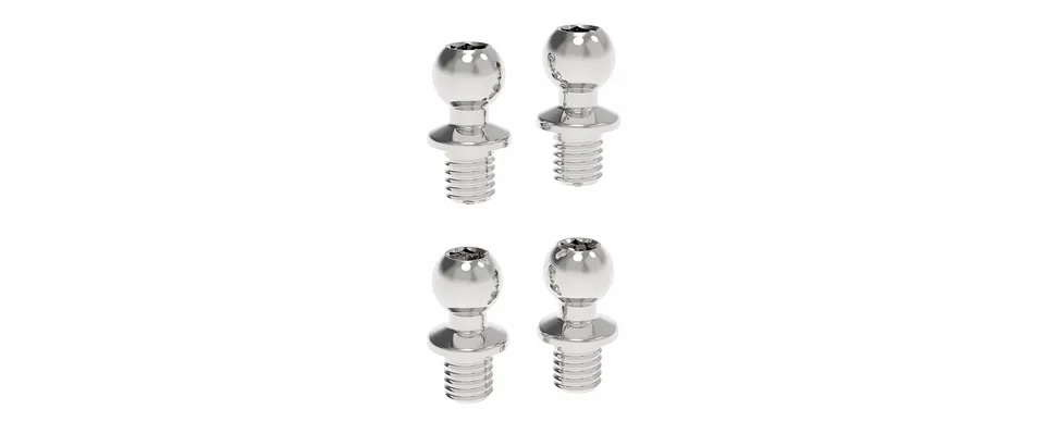3Racing Parts 3RAC-BS434035 rotule 4,3 mm L 3,5
