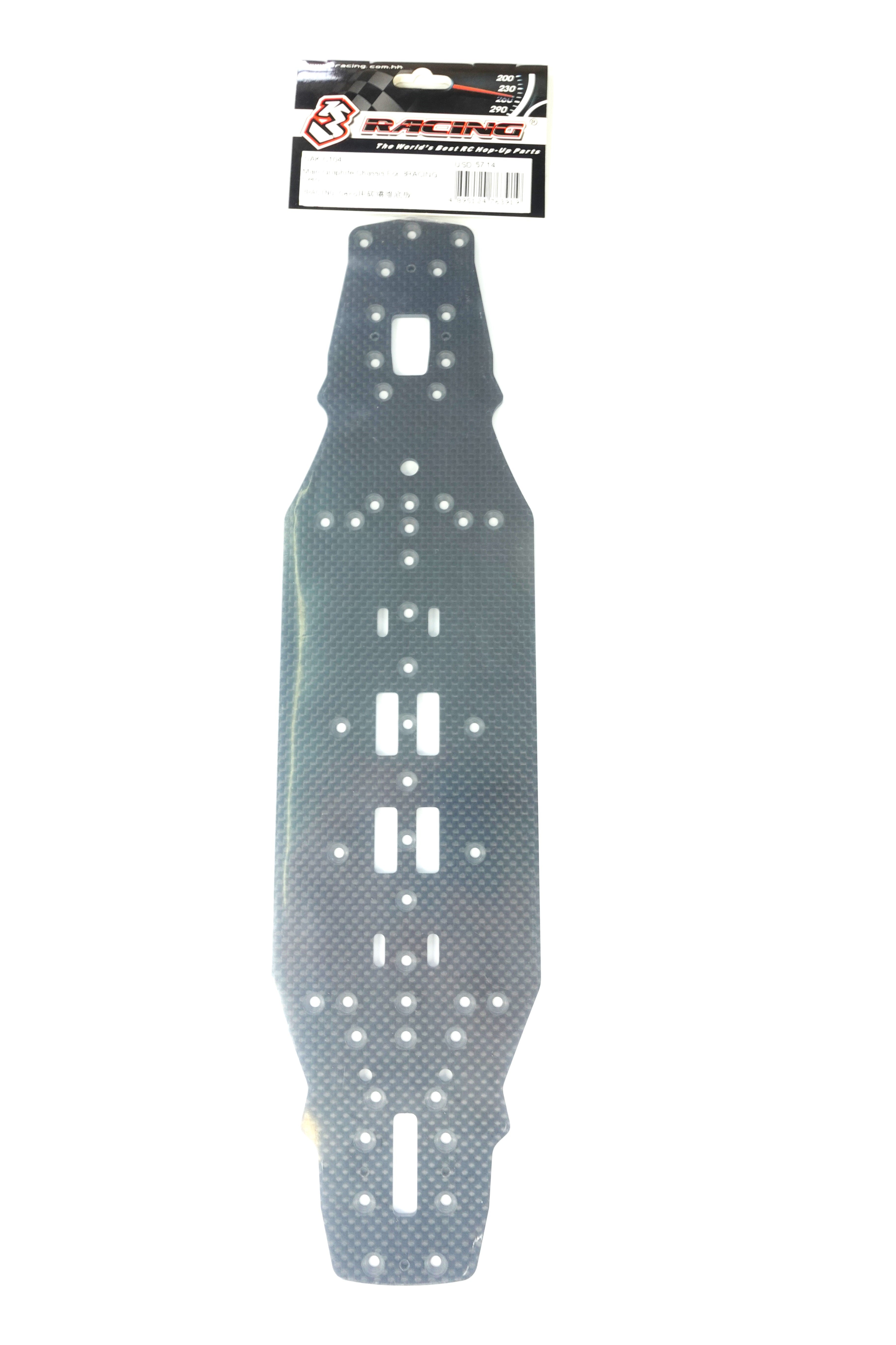 3Racing Cero SAK-C104 Châssis Graphite Principal