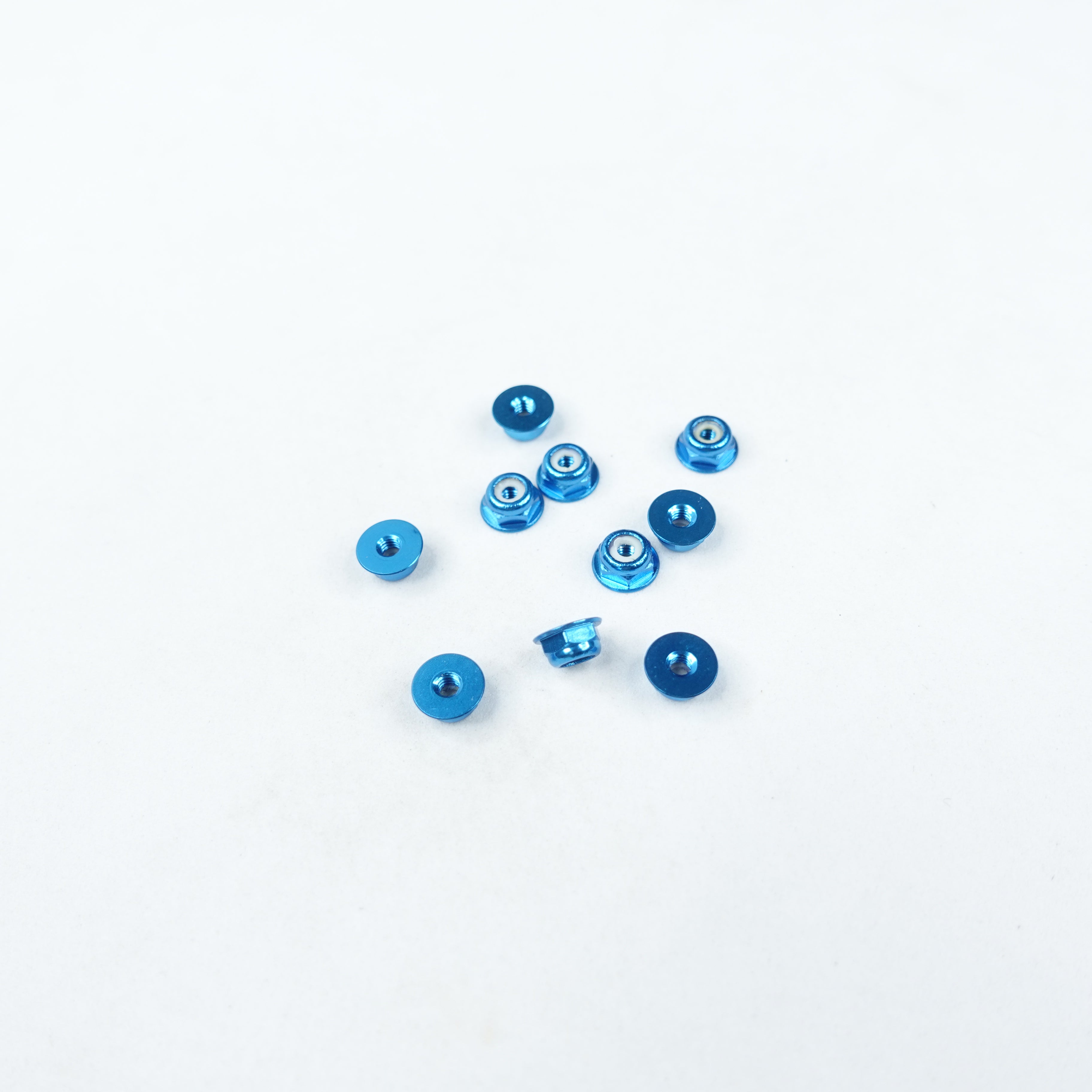 3Racing PARTS 3RAC-NF20 écrous frein alu 2mmx10 bleu clair