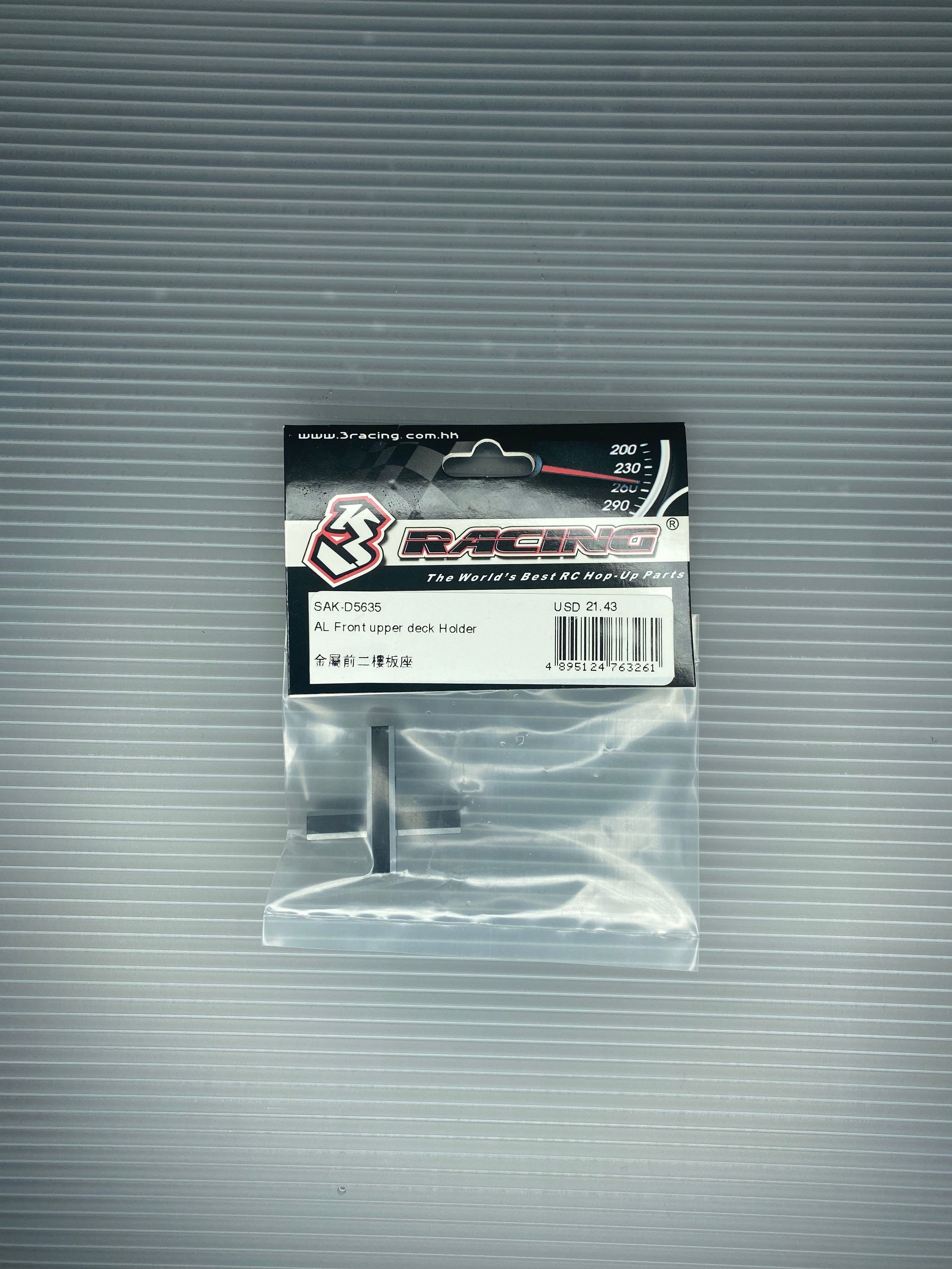 3Racing Sakura support platine avant alu SAK-D5635