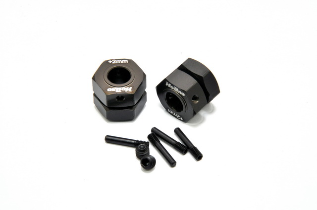 Hobao 86103 moyeux de roue +2mm filetés pièce RC