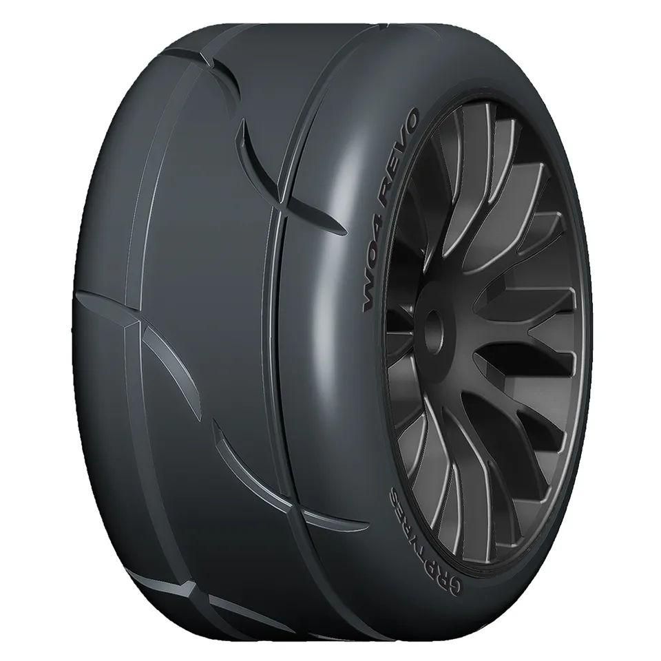 GRP 1/5 TC GWX04-XM1 pneus sculptés XM1 collés paire