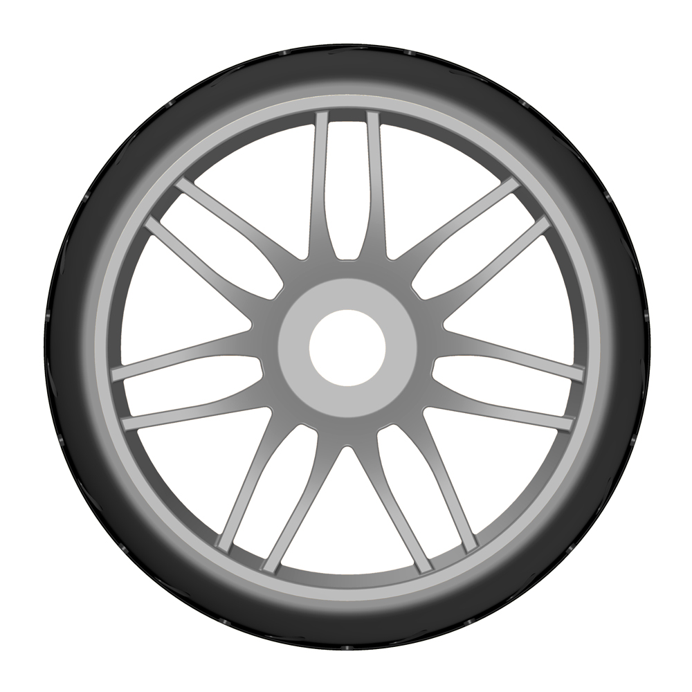 GRP 1:8 GT GTK01-S3 pneus RC paire gomme S3 soft