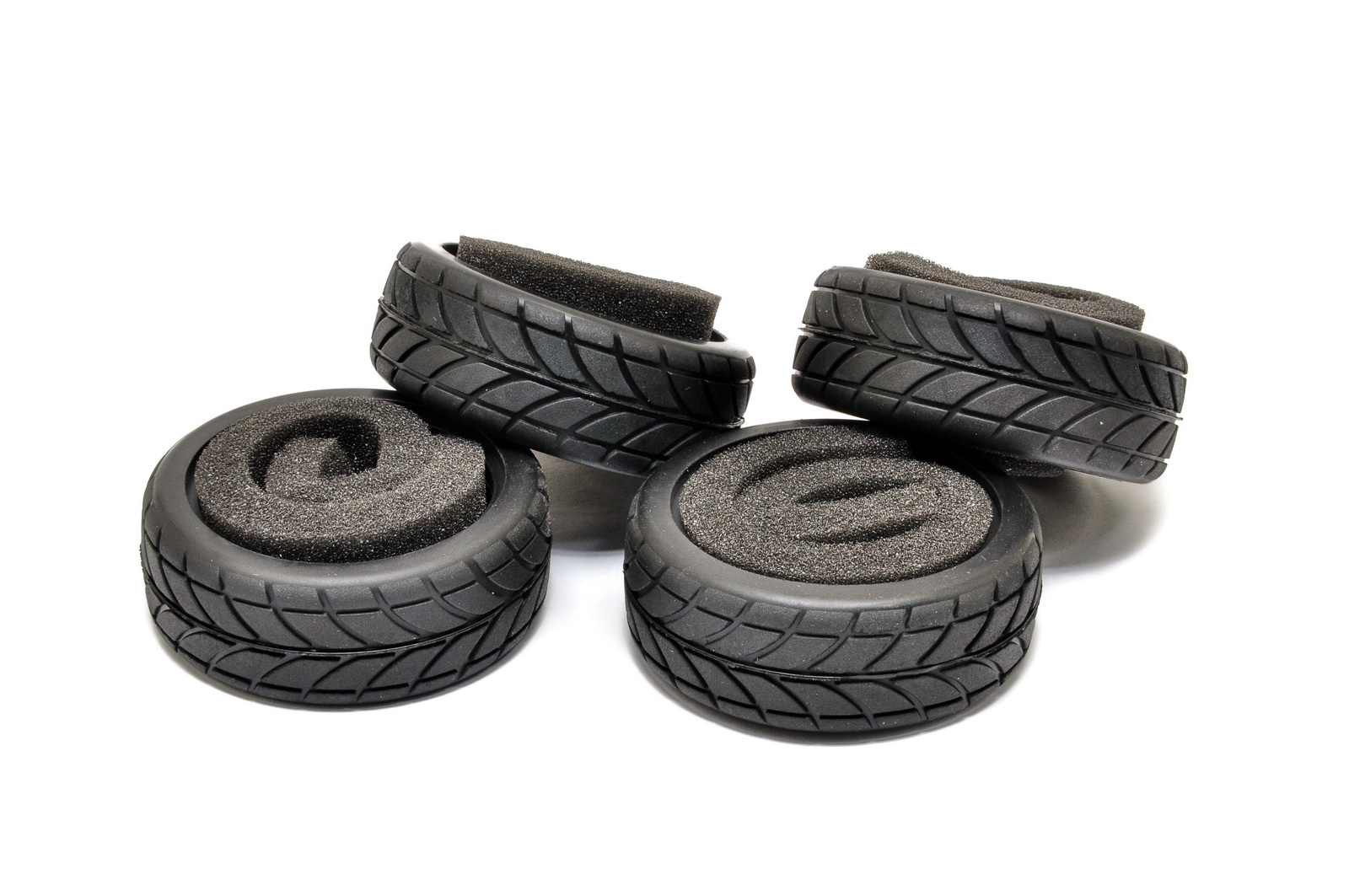 Hobao 22077 Pneus Radial On-Road 1/10 Lot de 4