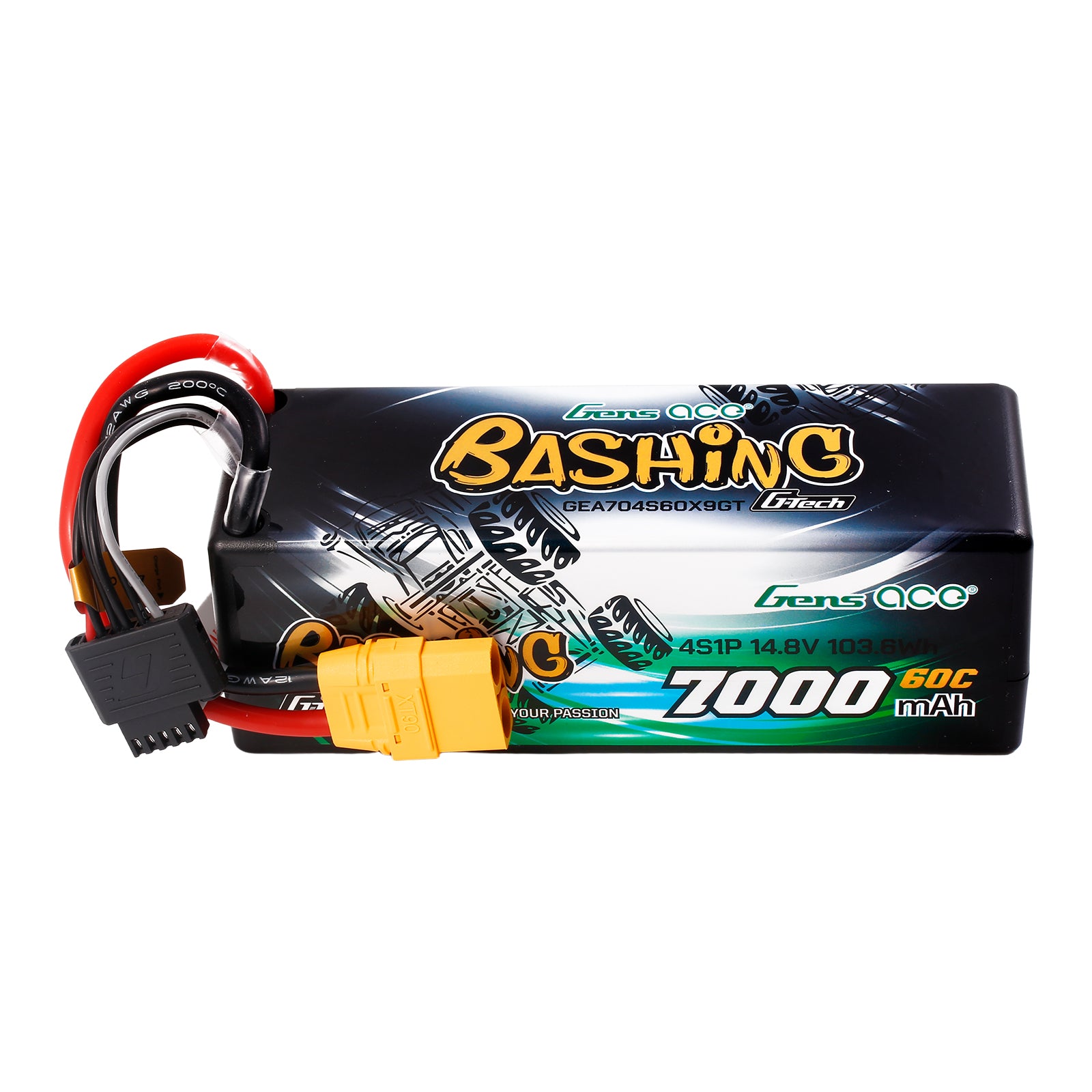 Gens Ace Bashing 7000mAh 4S Batterie LiPo 14,8V XT90