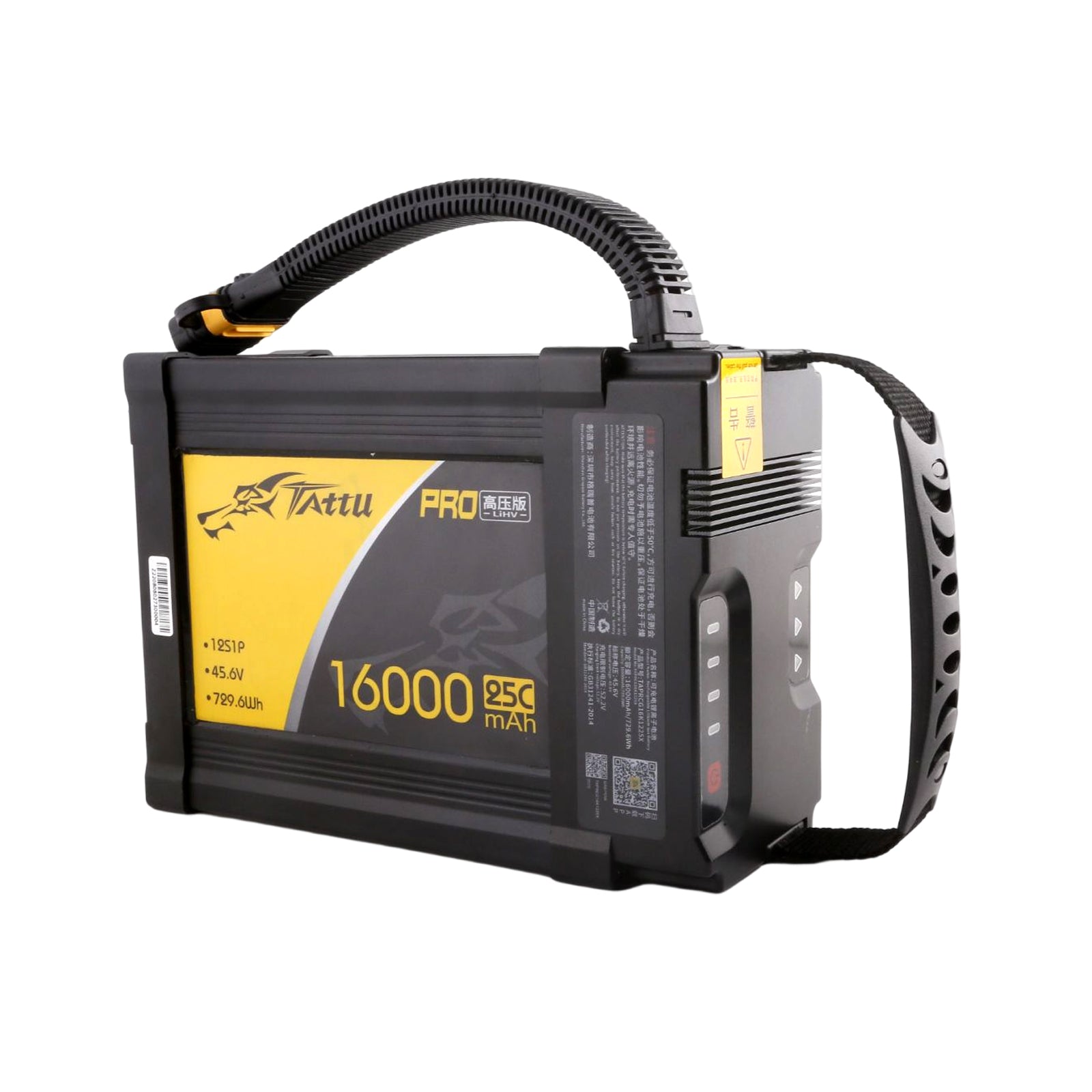 Tattu Pro 16000mAh 12S batterie LiHV 45.6V AS150U-F BMS