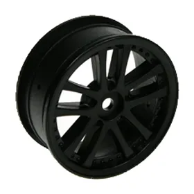 3RACING PARTS Jante 1/10 5 Dual Spoke On Road noir 8 pcs