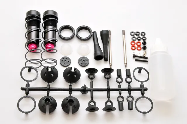 Hobao 90056 Kit Amortisseurs Arrière 17mm Voiture RC