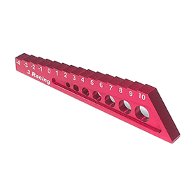 3Racing Tools ST-004 jauge droop -4 à 10 mm noire