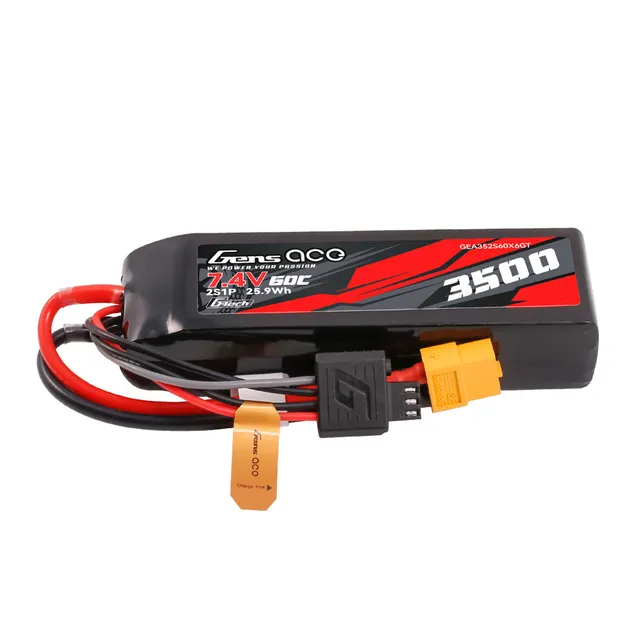 Gens Ace Car Classic batterie lipo 3500mAh 2S XT60 60C